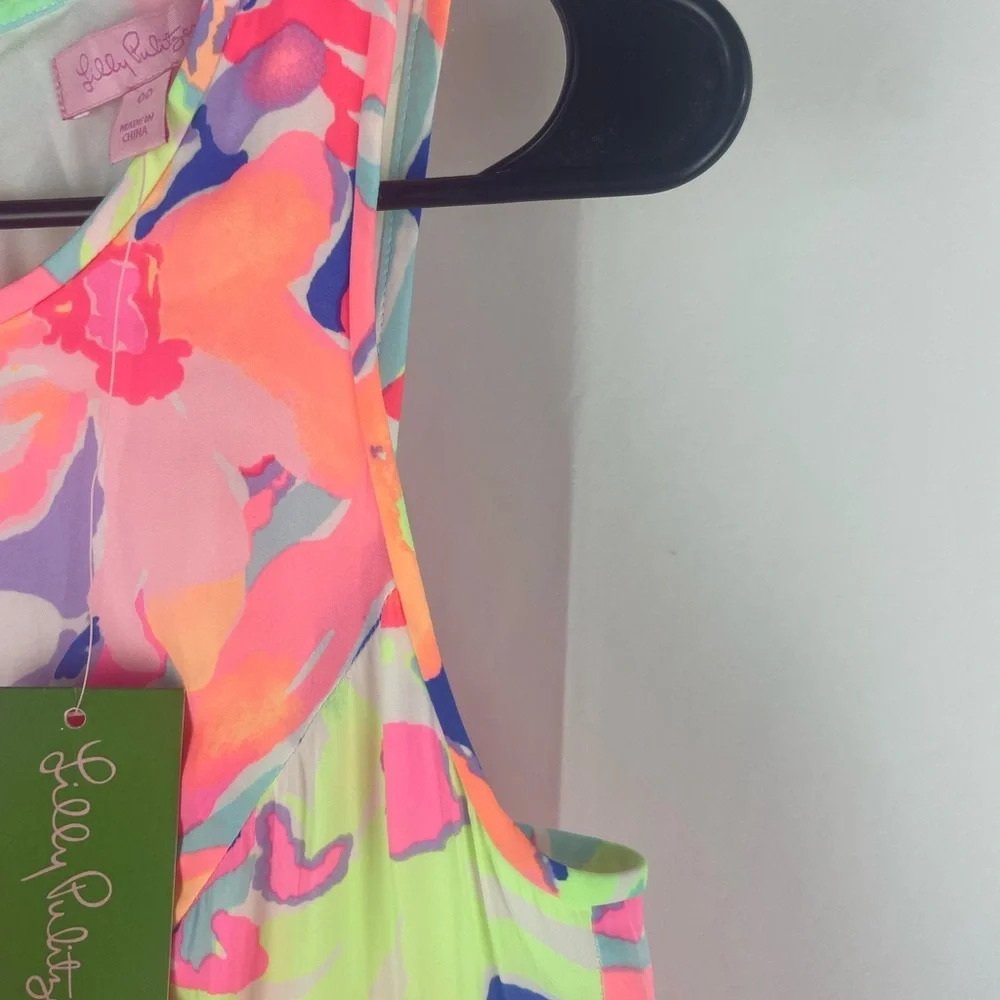 NWT Lilly Pulitzer  Kassia Dress Playa Hermosa Sz 00 - Picture 14 of 15